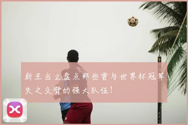 新王当立盘点那些曾与世界杯冠军失之交臂的强大队伍!